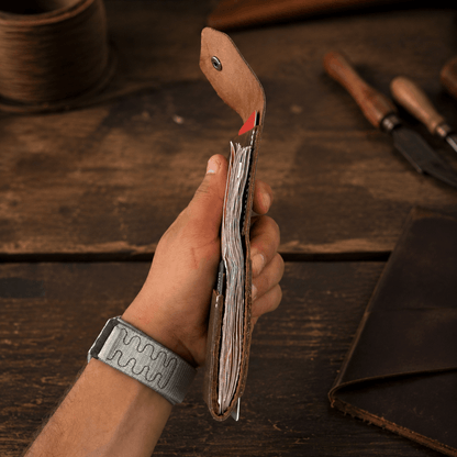 Reymen™ El Yapımı Hakiki Deri Cüzdan Miras Deri Serisi